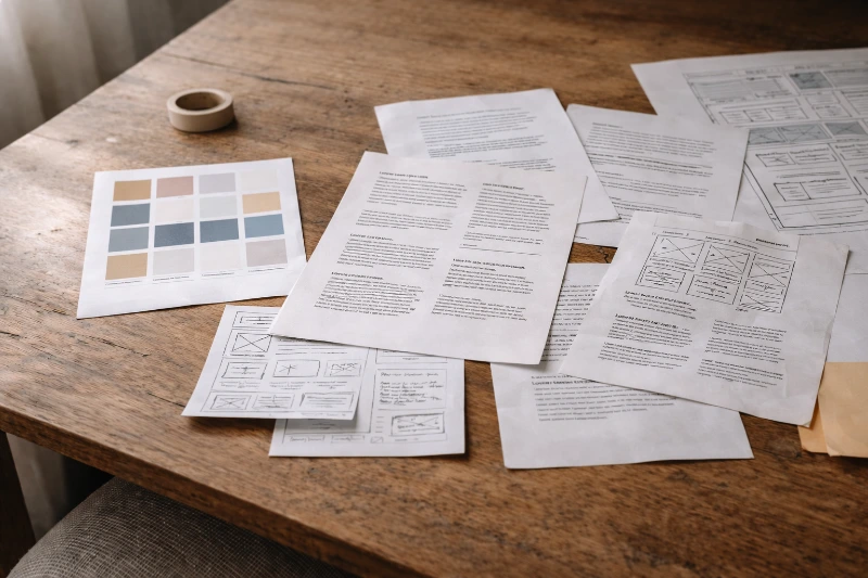 Planificación visual y estructura de una web profesional